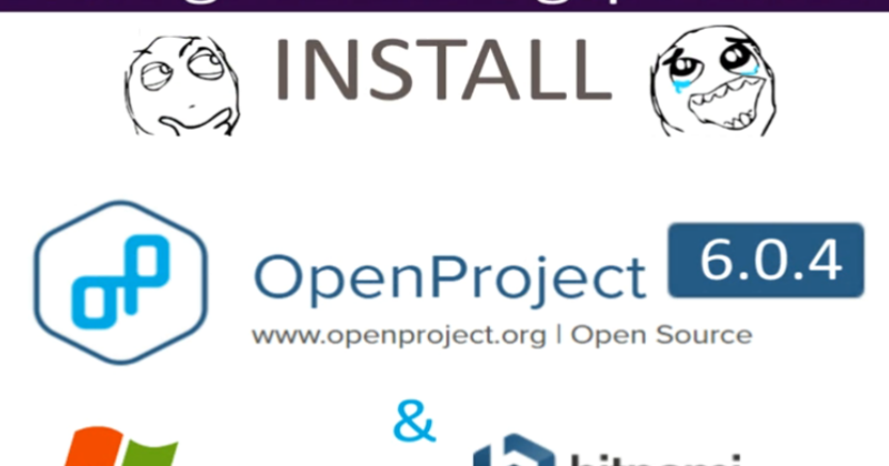 how to install openproj on windows